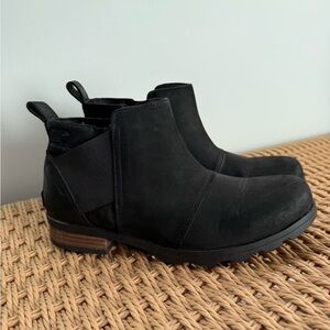 Sorel Black Leather Boots